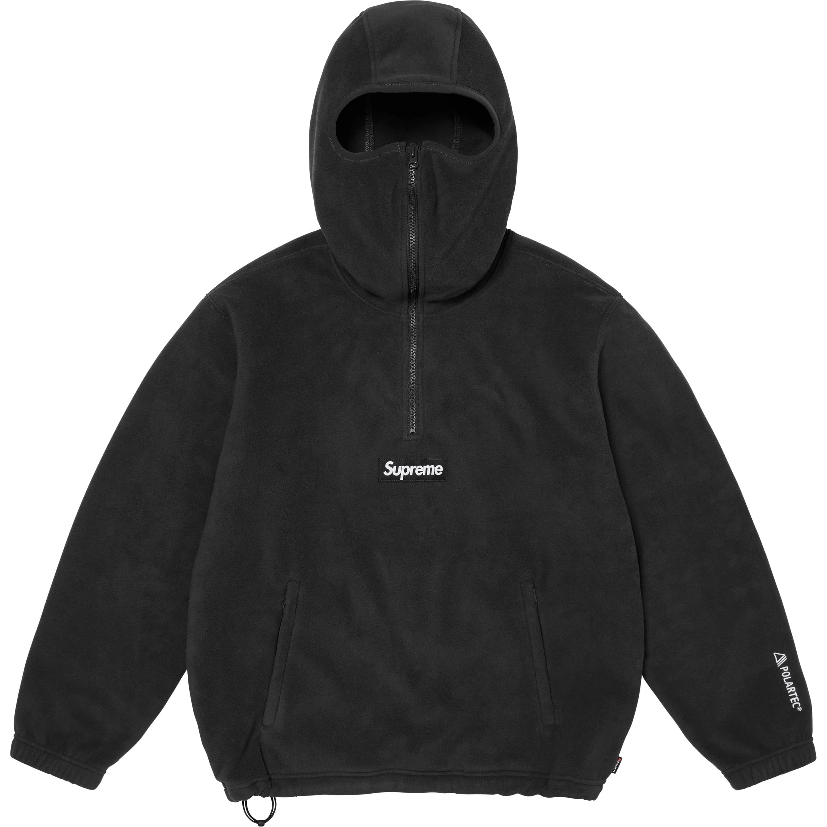Polartec® Facemask Half Zip Hooded Sweatshirt view 5